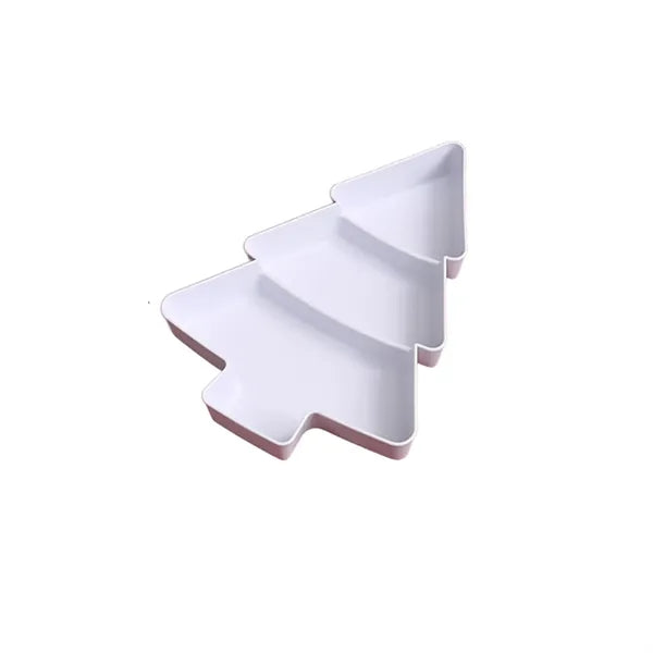 Christmas Tree Shape Snack Plate