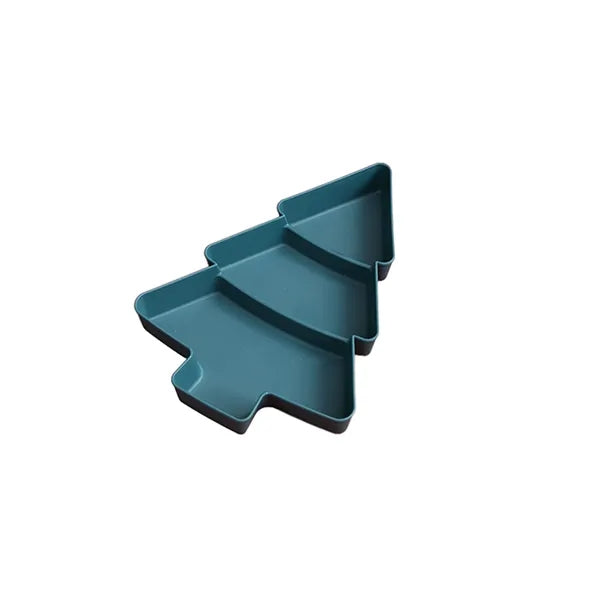 Christmas Tree Shape Snack Plate