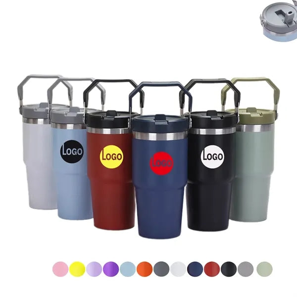 20oz 304 Stainless Steel Vacuum Insulated Cup With Handle