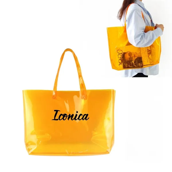Transparent PVC Tote Bag