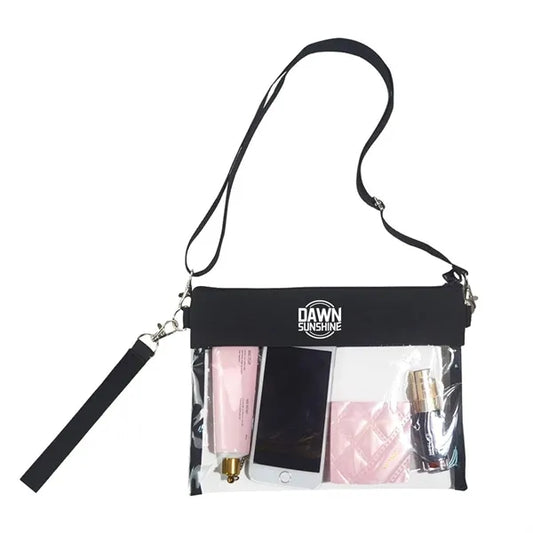 Transparent PVC Women's Crossbody Handbag