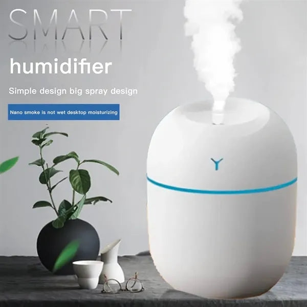 Car office bedroom portable quiet small desktop humidifier