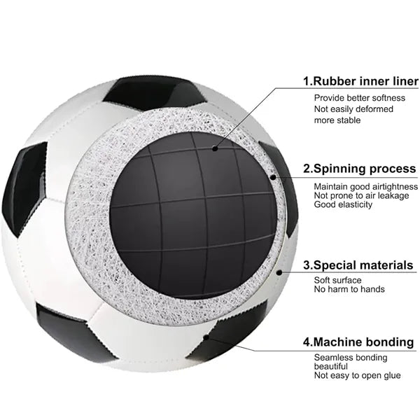 Soccer Ball Size 5 Classic Black&White