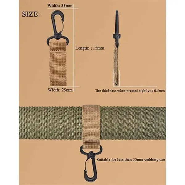360 degree Swivel Hook Belt Buckle