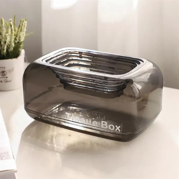 Modern Clear Tissue Box