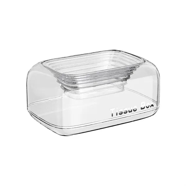 Modern Clear Tissue Box