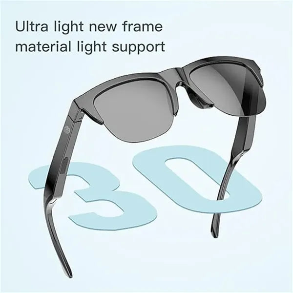 Smart Waterproof Sunglasses with Bluetooth Speaker