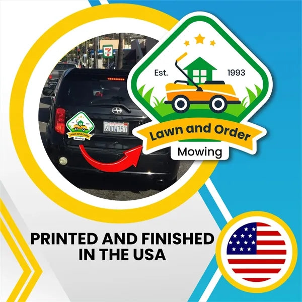 Low Quantity 30 Mil Custom Shape 16.01-18 Sq inches Magnet