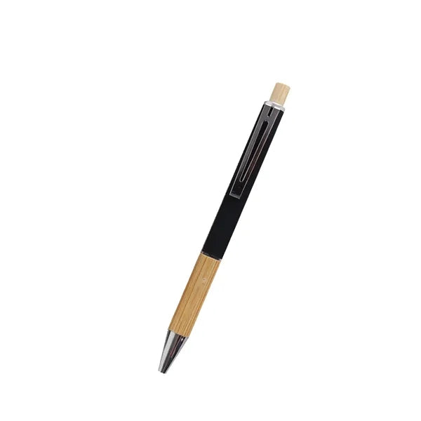 Retractable Bamboo Ballpoint Pen Eco-friendly Gifts