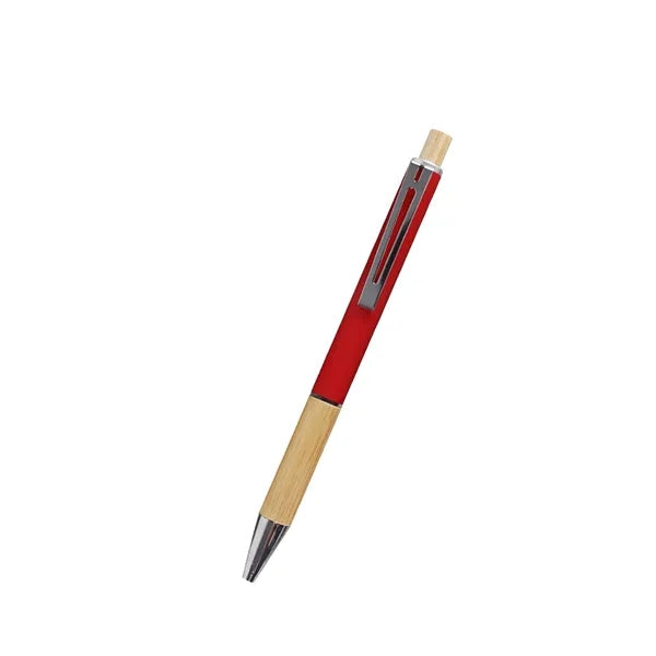 Retractable Bamboo Ballpoint Pen Eco-friendly Gifts