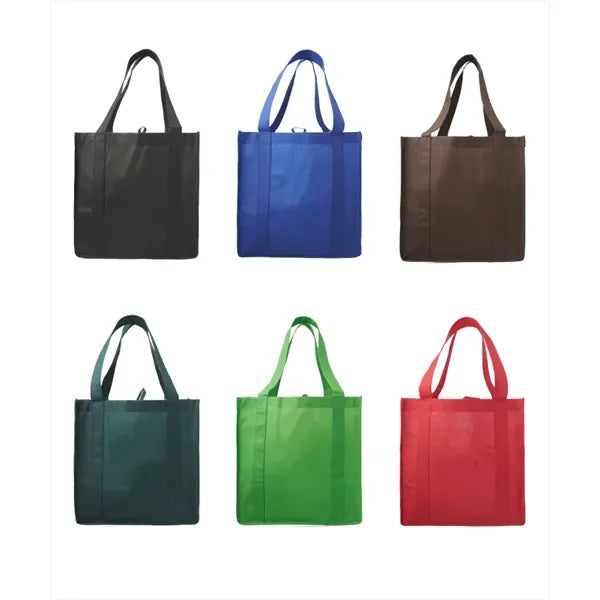 Union Printed - Small Non-Woven Grocery Tote Bags