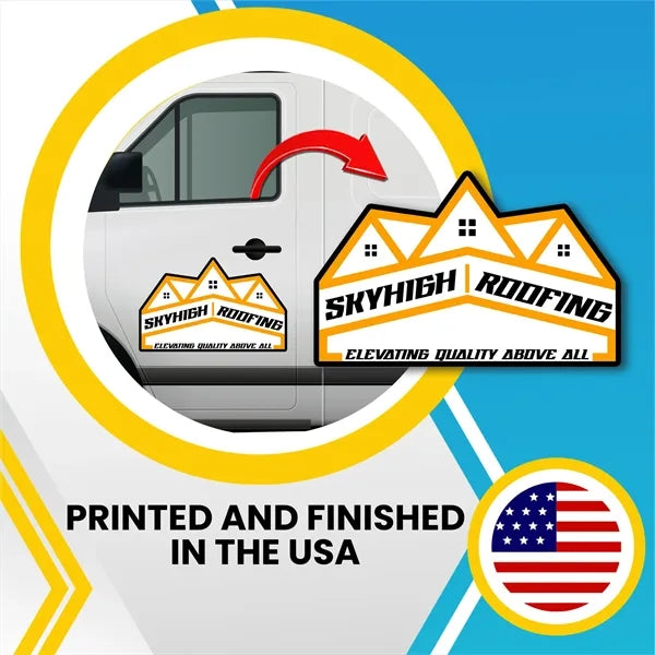 Low Quantity 30 Mil Custom Shape 28.01-32 Sq inches Magnet