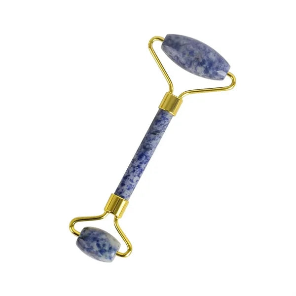 Rose Jade Face Massager Roller Dual-Sided Gua Sha Set Gift