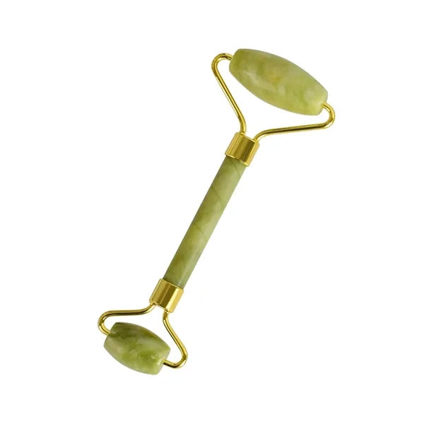 Rose Jade Face Massager Roller Dual-Sided Gua Sha Set Gift