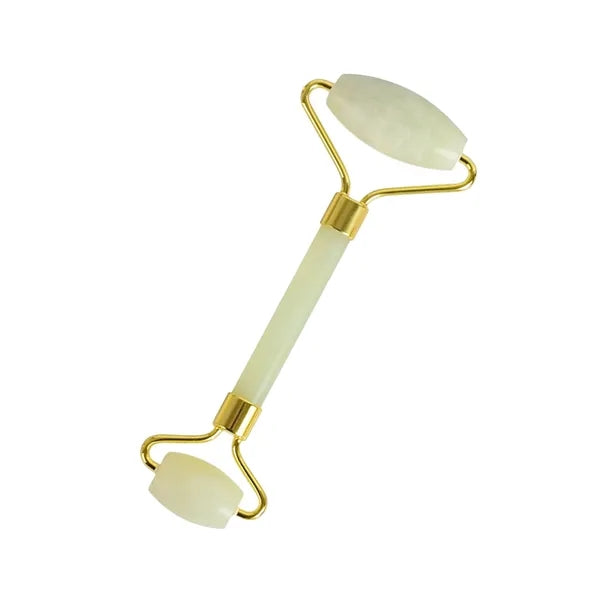 Rose Jade Face Massager Roller Dual-Sided Gua Sha Set Gift