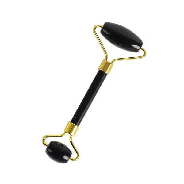 Rose Jade Face Massager Roller Dual-Sided Gua Sha Set Gift