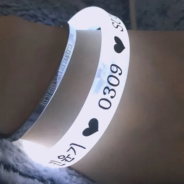Light up Glow in Dark Bracelets Led Necklace