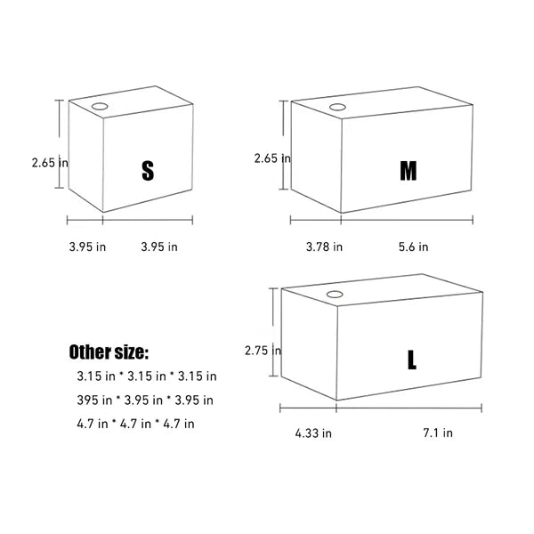 Tea Canister And Sundries Box