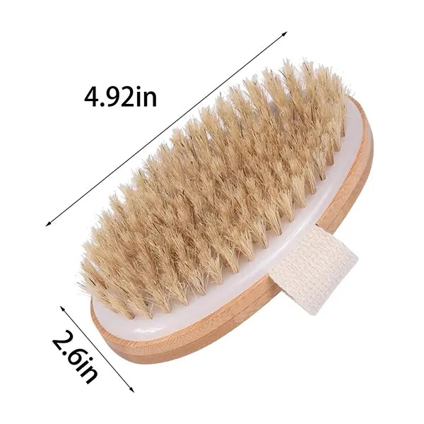 Bristle Dry Wet Shower Brush Skin Eco-friendly Scrubber