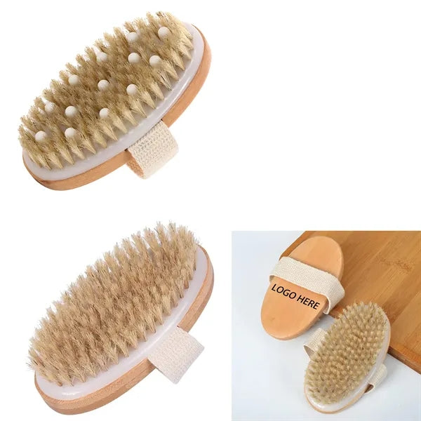 Bristle Dry Wet Shower Brush Skin Eco-friendly Scrubber