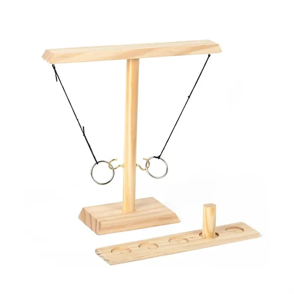 Wooden Ring Toss Games with Hooks Home Gifts