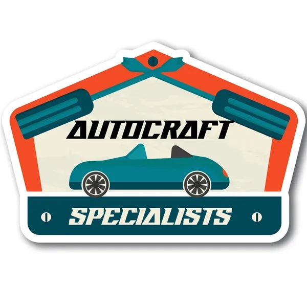 Low Quantity 30 Mil Custom Shape 32.01-40 Sq inches Magnet