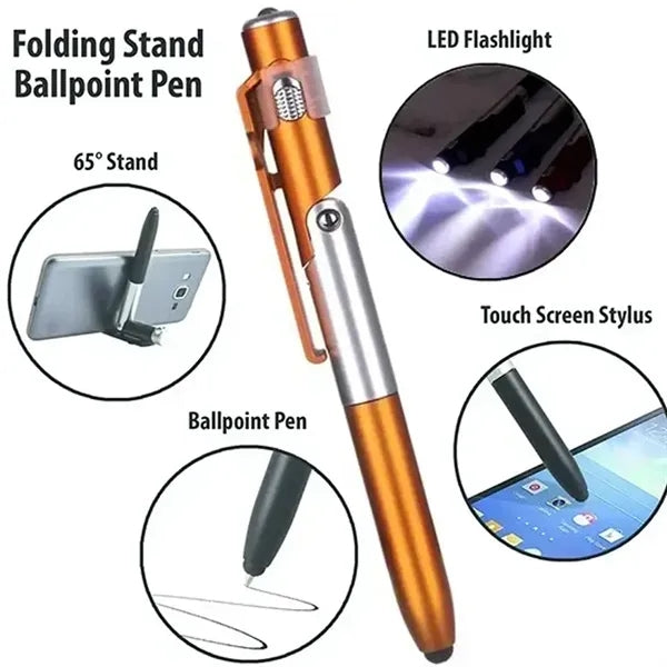 4 In 1 Multifunction Ballpoint Pen