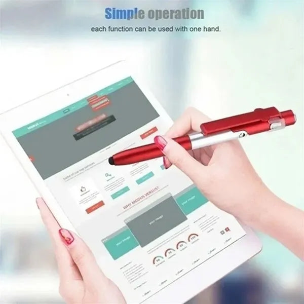 4 In 1 Multifunction Ballpoint Pen