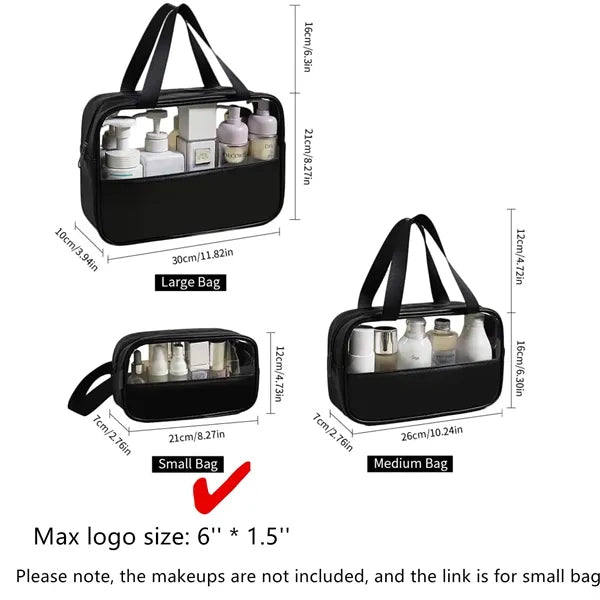 Clear Toiletry Bags