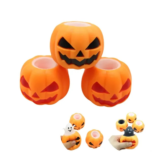 Halloween Theme Pumpkin Stress Ball Toys