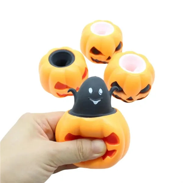 Halloween Theme Pumpkin Stress Ball Toys