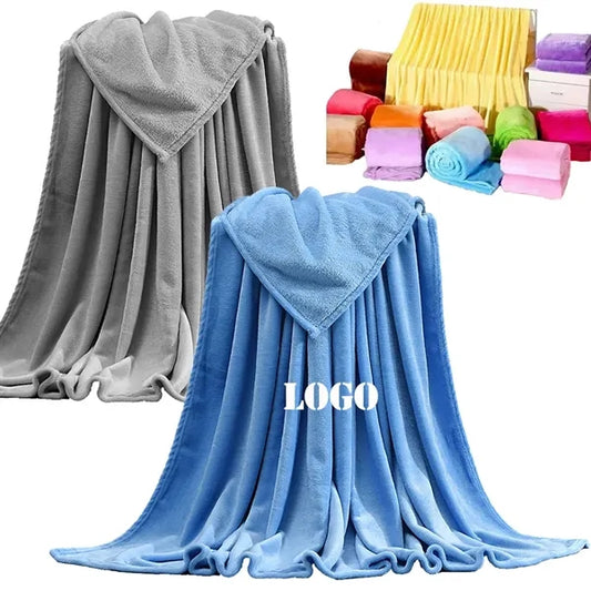 Promo Soft Flannel Throw Blanket