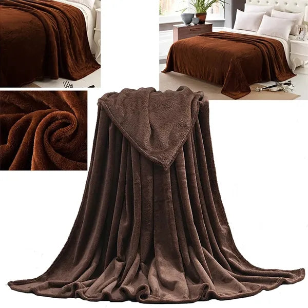 Promo Soft Flannel Throw Blanket