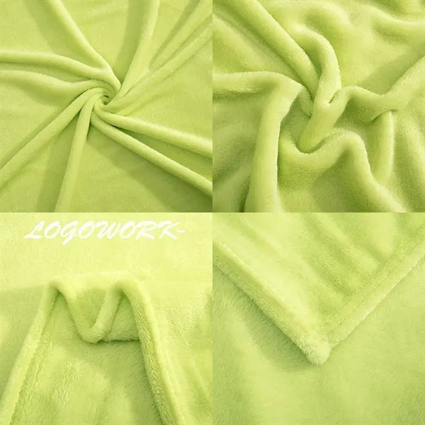 Promo Soft Flannel Throw Blanket