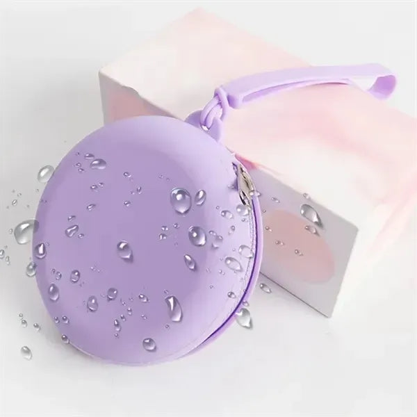 Round Silicone Coin Purse