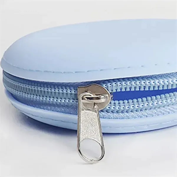 Round Silicone Coin Purse