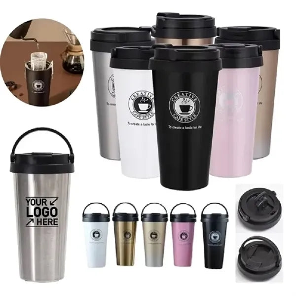 Double Wall Vacuum Insulated Coffee Mug