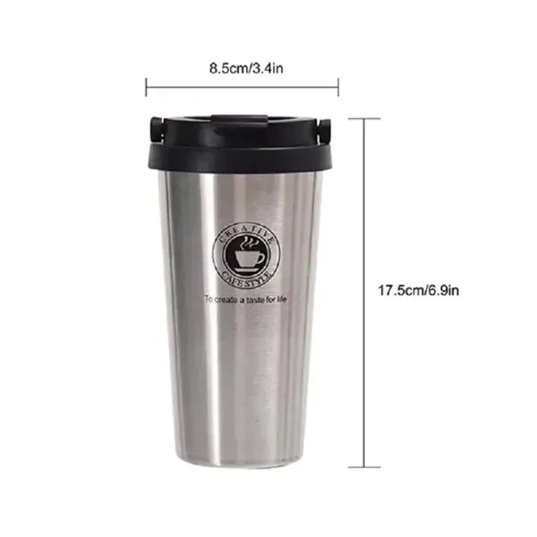 Double Wall Vacuum Insulated Coffee Mug