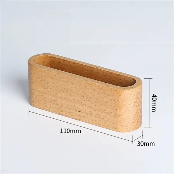 Wooden Business Card Box