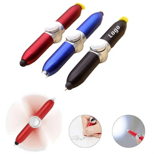 Stylus-404 LED Fidget Spinner Pen
