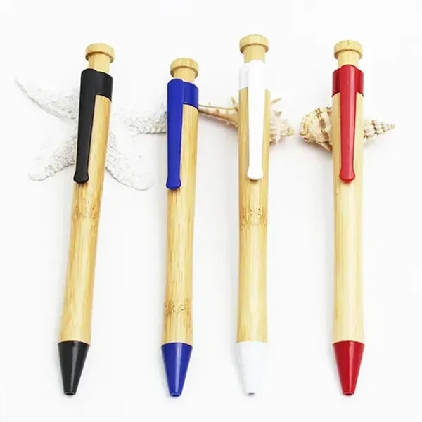 The Camden Bamboo Retractable Wheat Straw Eco-Pen