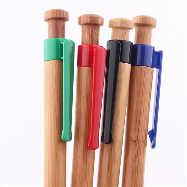 The Camden Bamboo Retractable Wheat Straw Eco-Pen