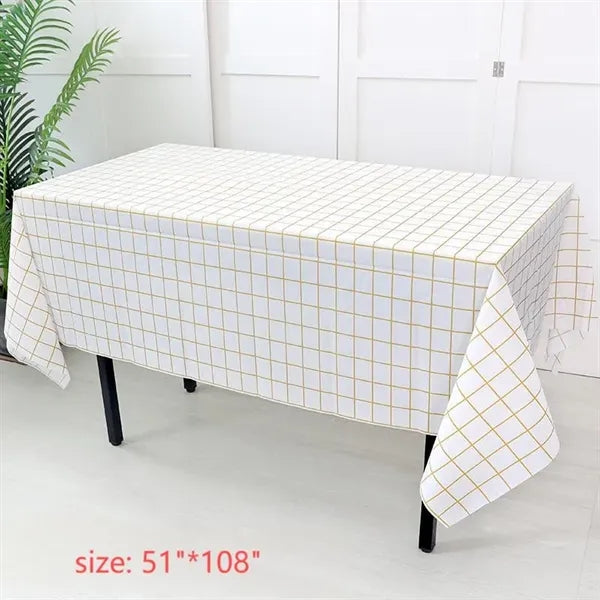 Disposable PE Plastic Table Cloth