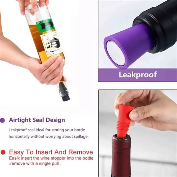 Wine Stoppers Beverage Bottle Sealer