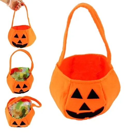 Halloween Party Supplies Non-Woven Fabrics Pumpkin Bags