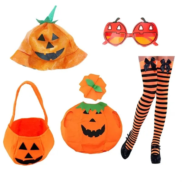 Halloween Party Supplies Non-Woven Fabrics Pumpkin Bags