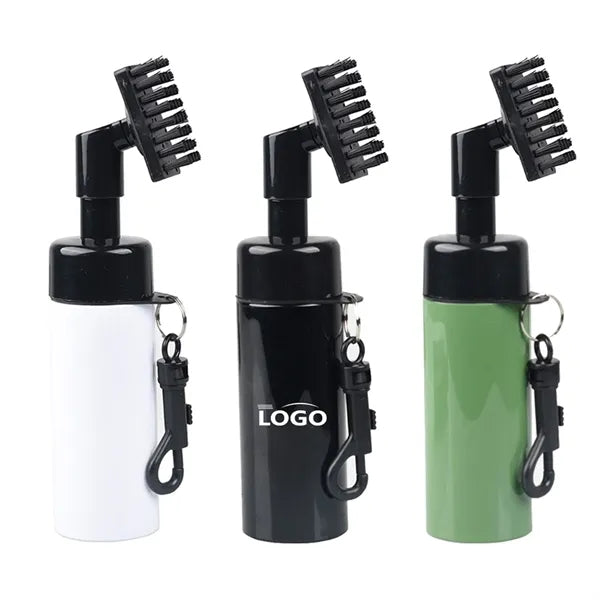 Golf Club Cleaner Brush With Spray Bottle