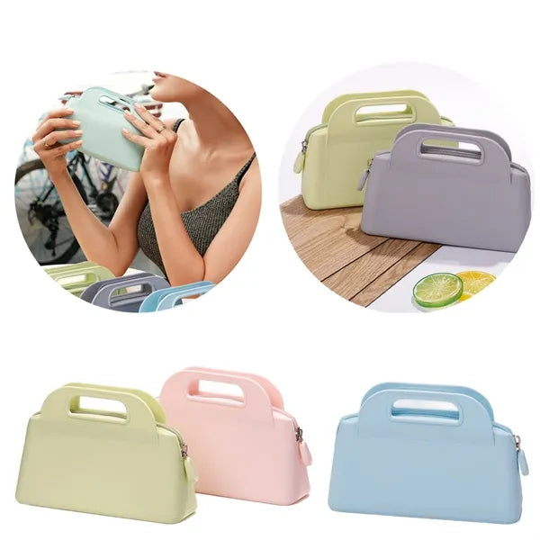 Travel Silicone Cosmetic Makeup Tote Bag