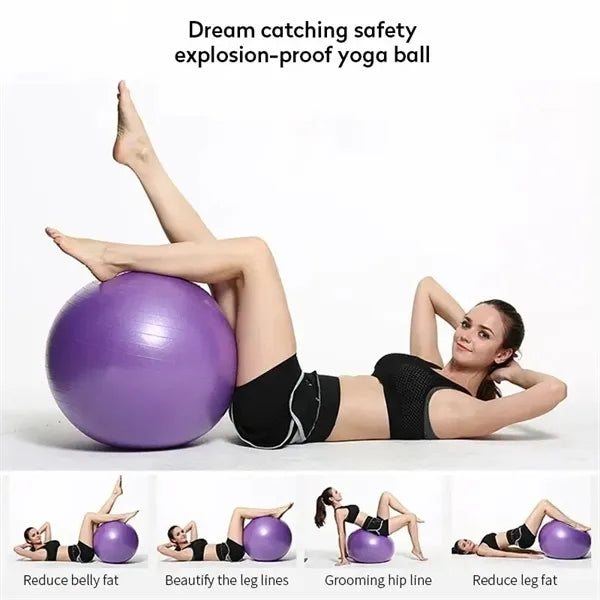 Exercise Workout Fitness Gym PVC Inflatable Yoga Ball