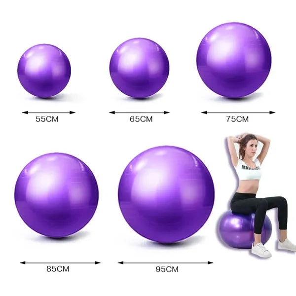 Exercise Workout Fitness Gym PVC Inflatable Yoga Ball